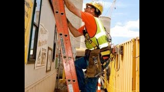 Practicing ladder safety