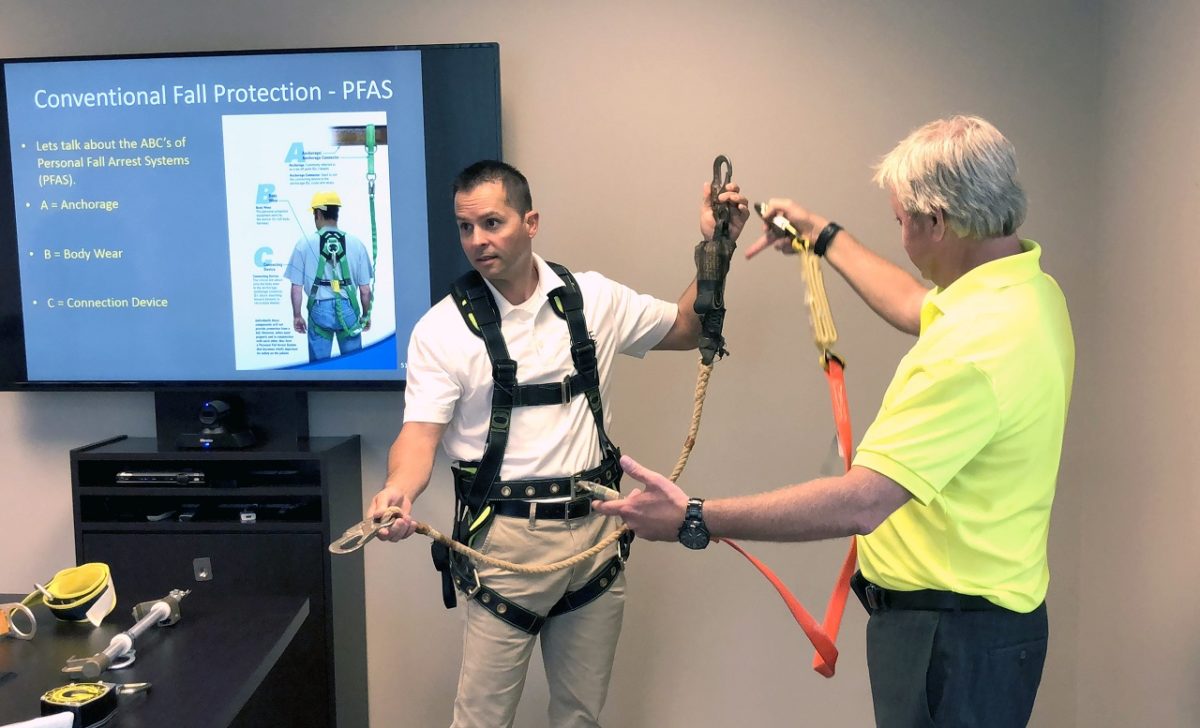 CoreSafety Instructor Leading OSHA Safety Awareness Training Course